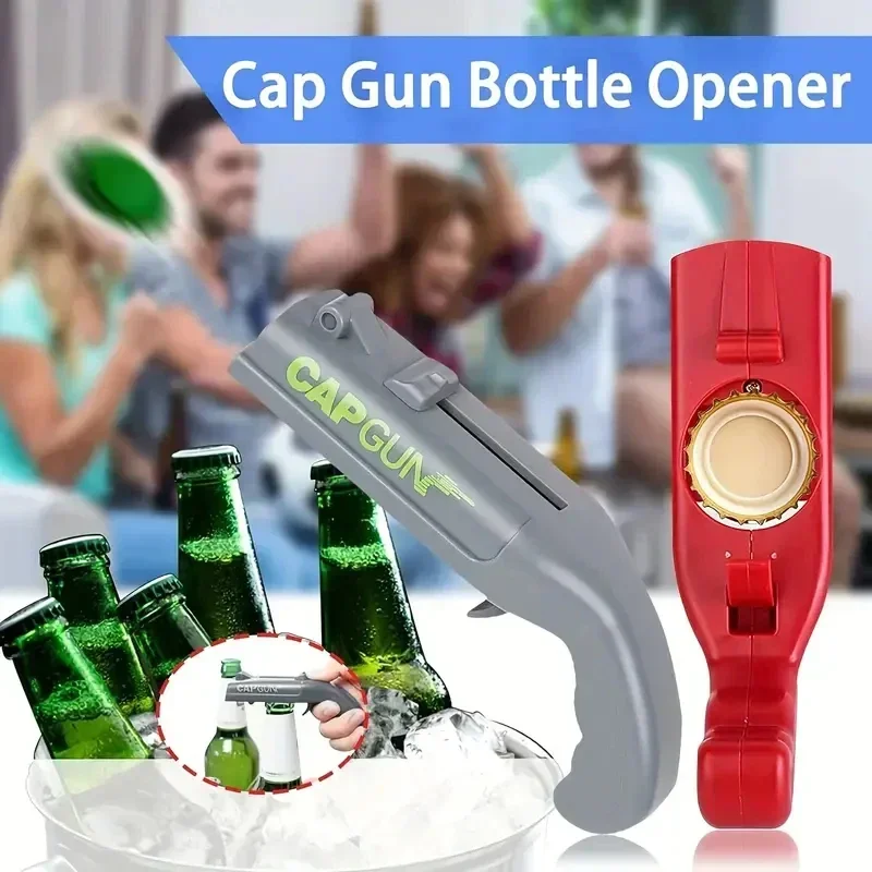 Kitchen Gadgets And Toys - Открывалка для пивных бутылок: пистолет-запускатель крышек,