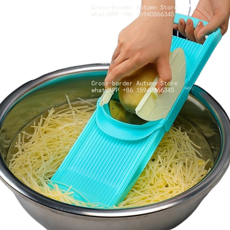 Korean Kitchen Gadgets - Портативная многофункциональная корейская терка для овощей,