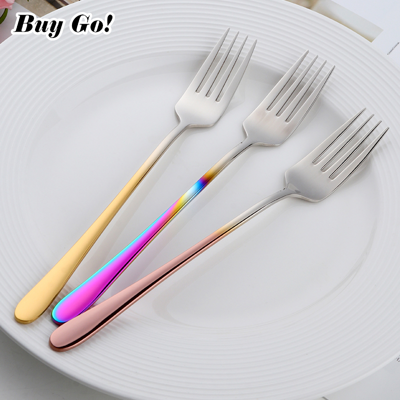 Korean Kitchen Gadgets - Вилка для салата из нержавеющей стали,