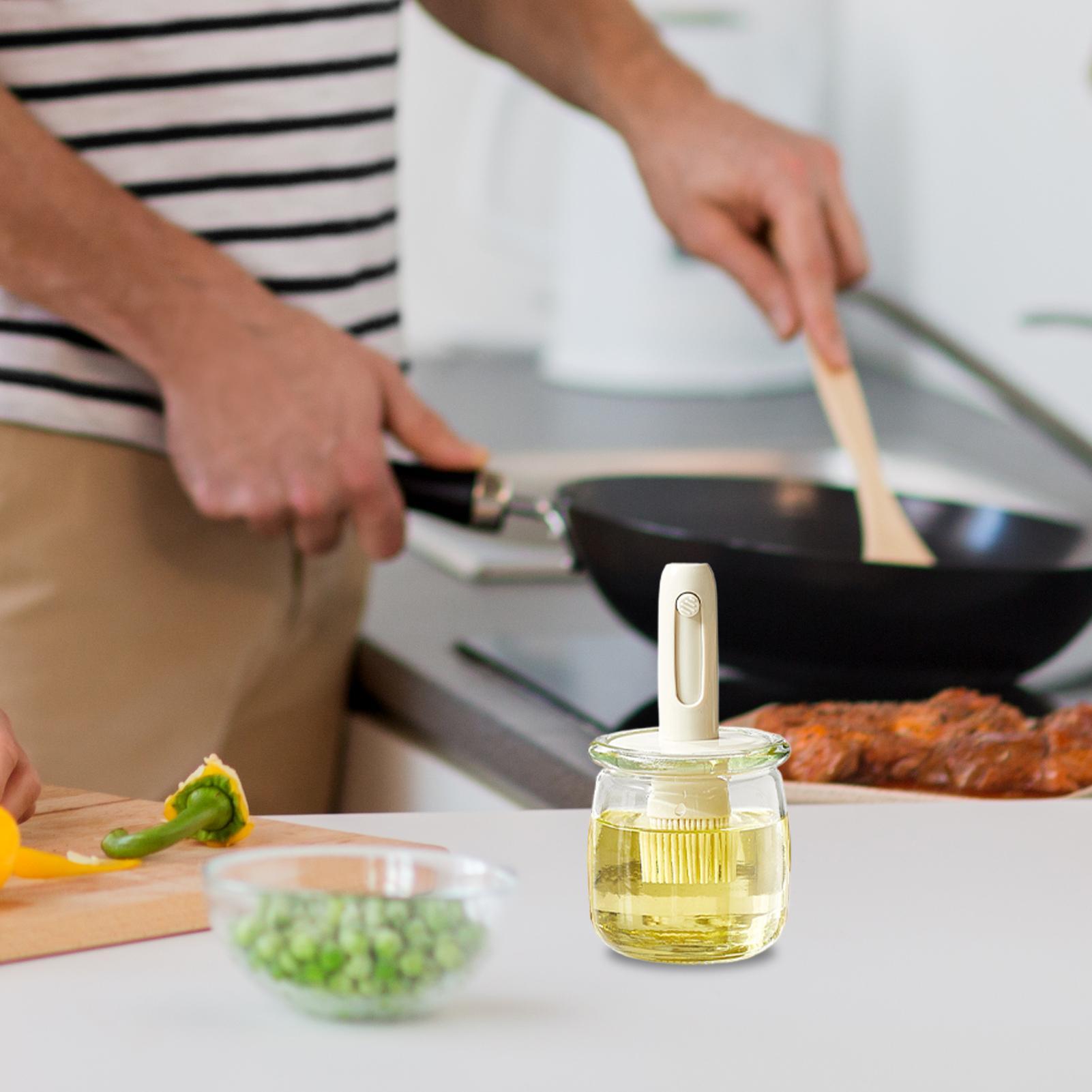 Kitchen Gadgets Dispenser Brush Holder - Диспенсер для масла для кухни, легкая