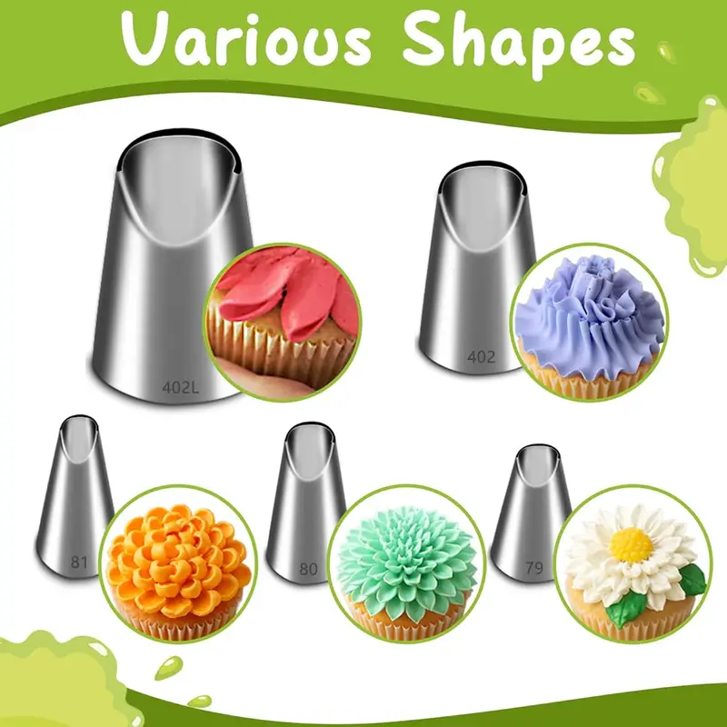 Kitchen Handy Gadgets - Набор из 5 насадок для кондитерских