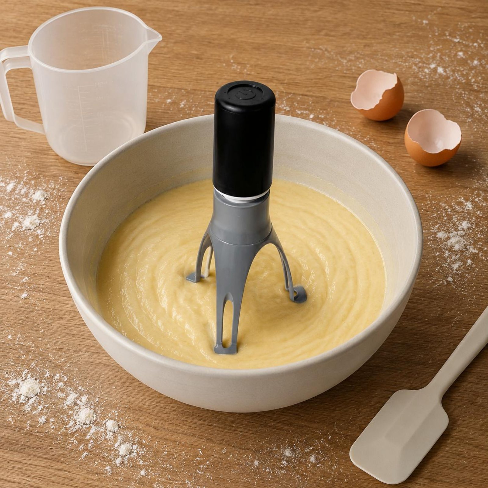 Quirky Kitchen Gadgets - Автоматический треугольный миксер-венчик - электрический миксер