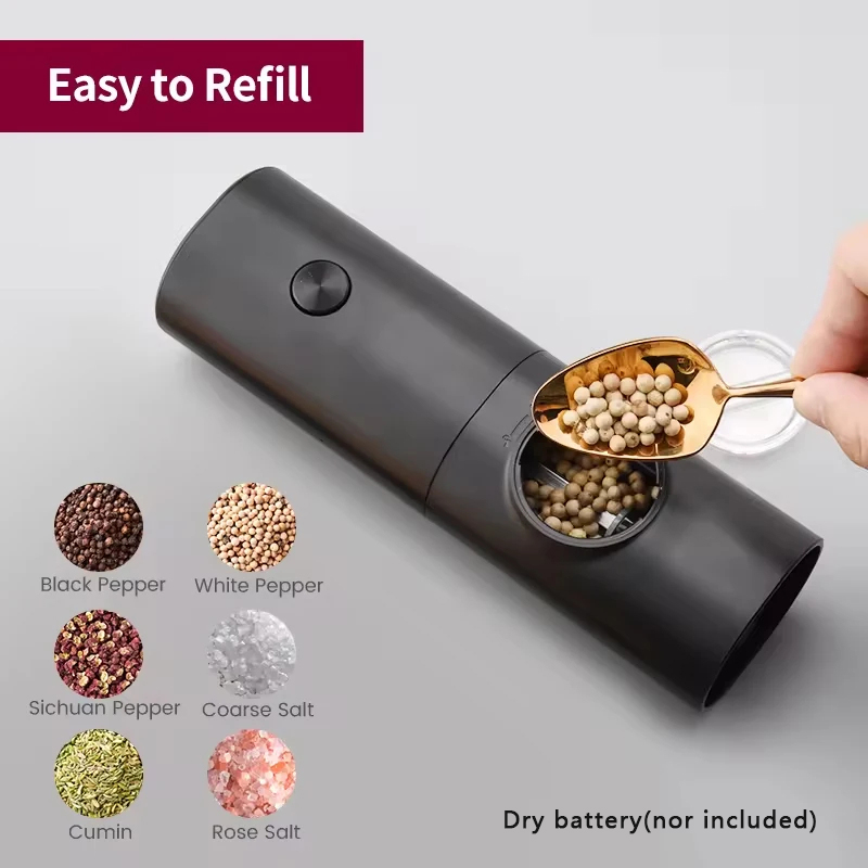 Kitchen Gadgets Electronic - Электрическая автоматическая мельница для соли и
