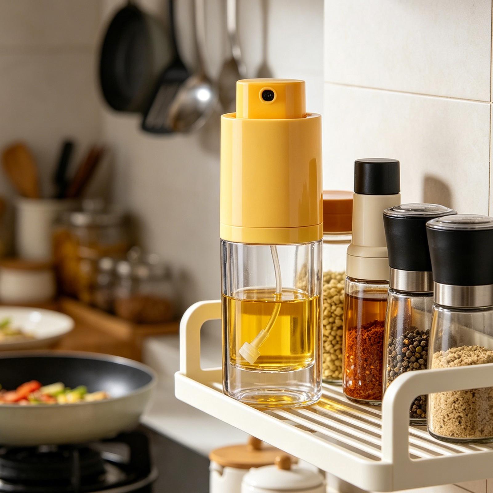 Oil Mister Spray Bottle - Распылитель масла для приготовления пищи, герметичный,