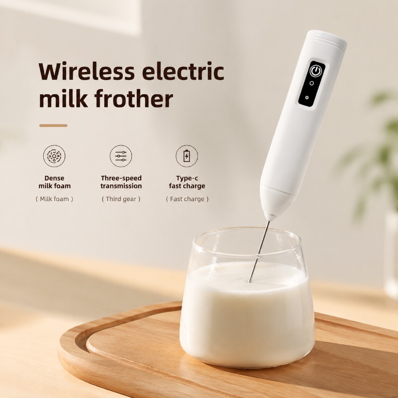 Quirky Kitchen Gadgets - Электрический вспениватель молока + миксер для