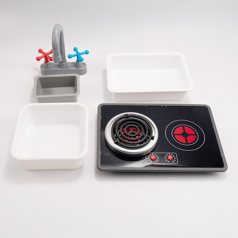 Kitchen Gadgets And Toys - Детская имитационная индукционная плита с деревянной