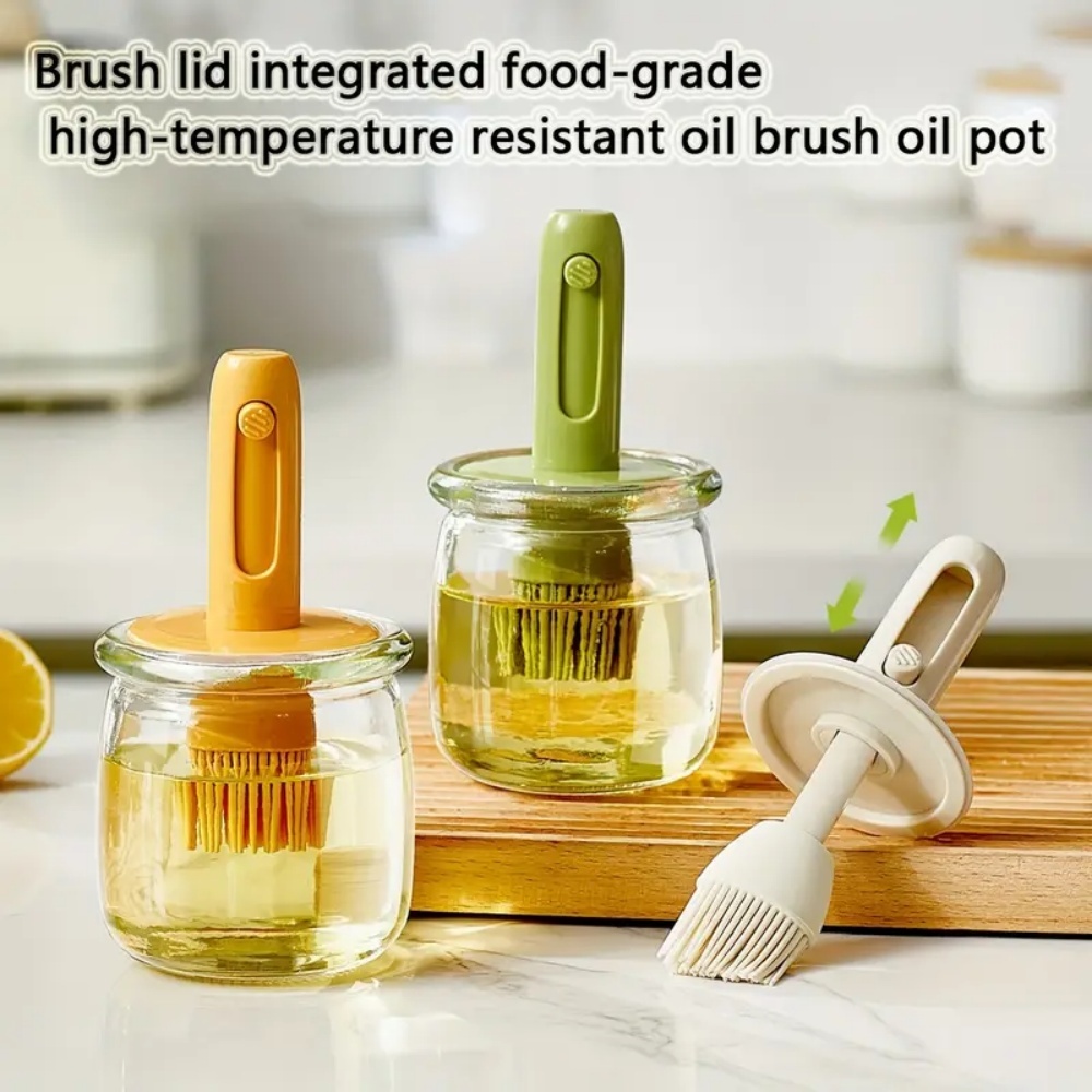 Диспенсер для кухонного масла, – обзор и цена Kitchen Gadgets Dispenser Brush Holder
