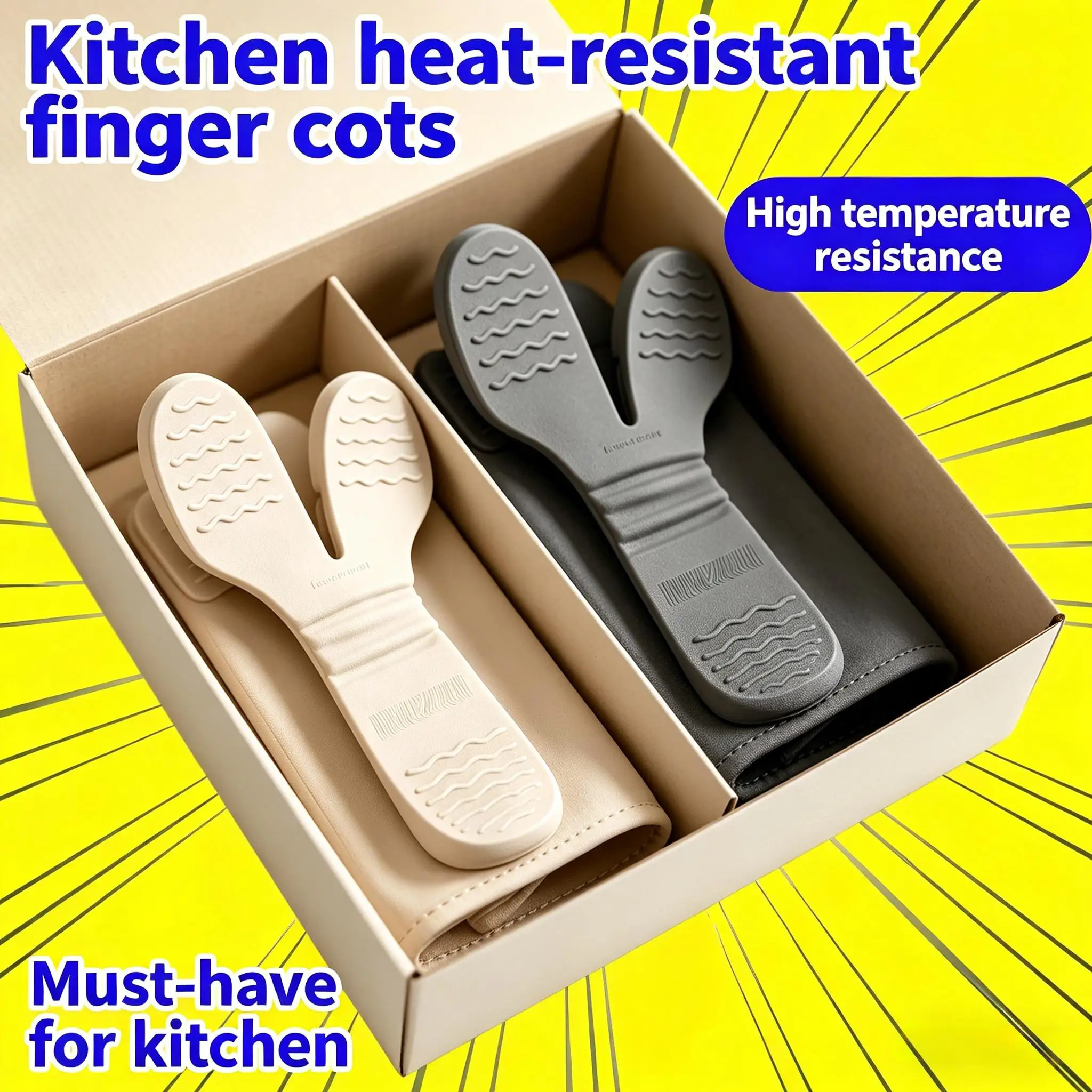 Термостойкие перчатки с тремя  – обзор и цена Kitchen Gadgets In China