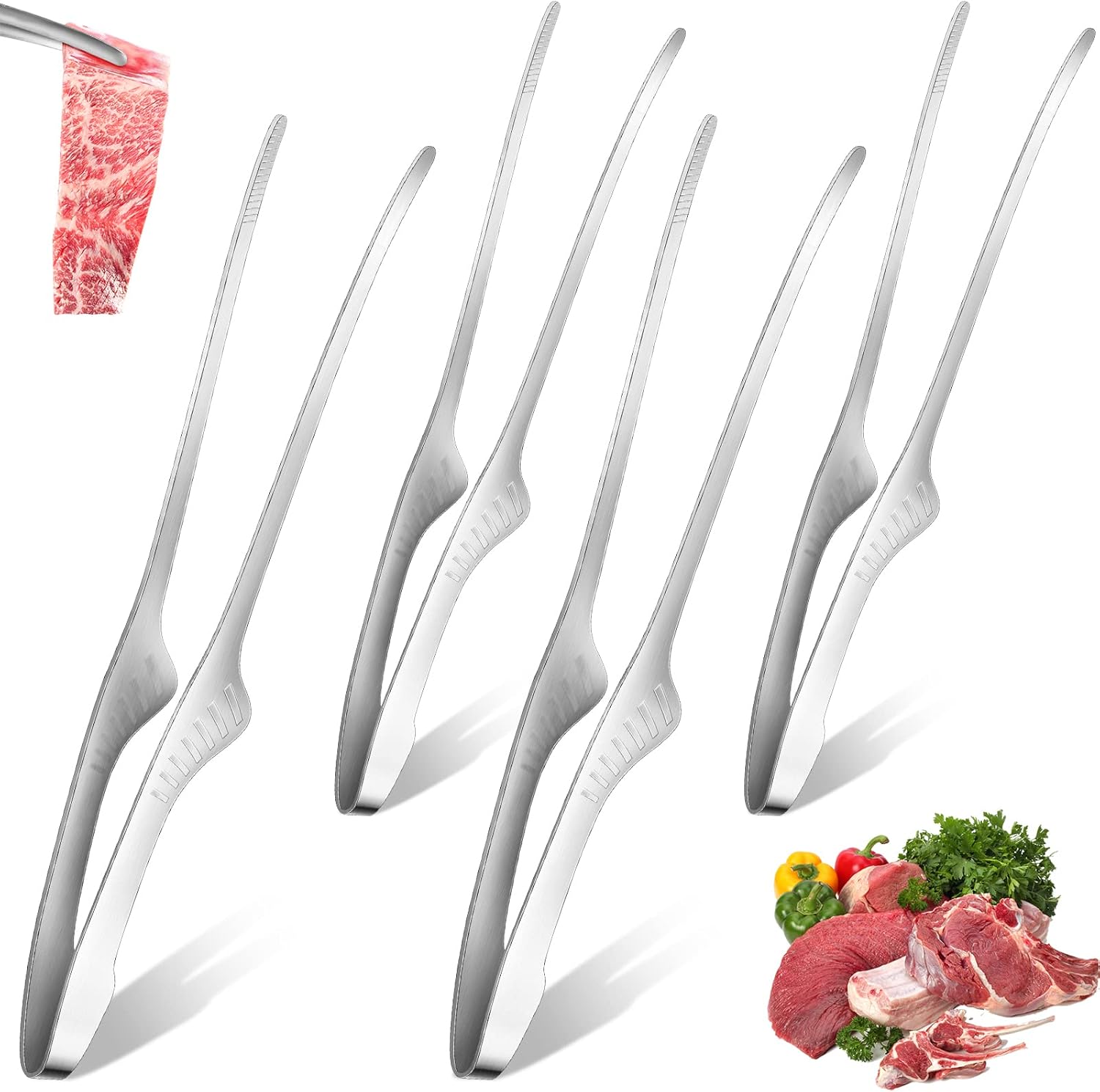 1/2/5 шт. щипцы для еды из нер – обзор и цена Korean Kitchen Gadgets