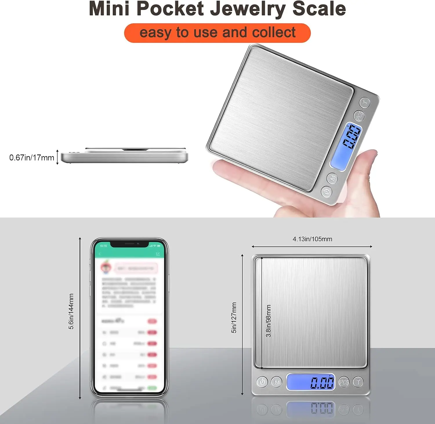 Цифровые весы для ювелирных из – обзор и цена Kitchen Gadgets Electronic