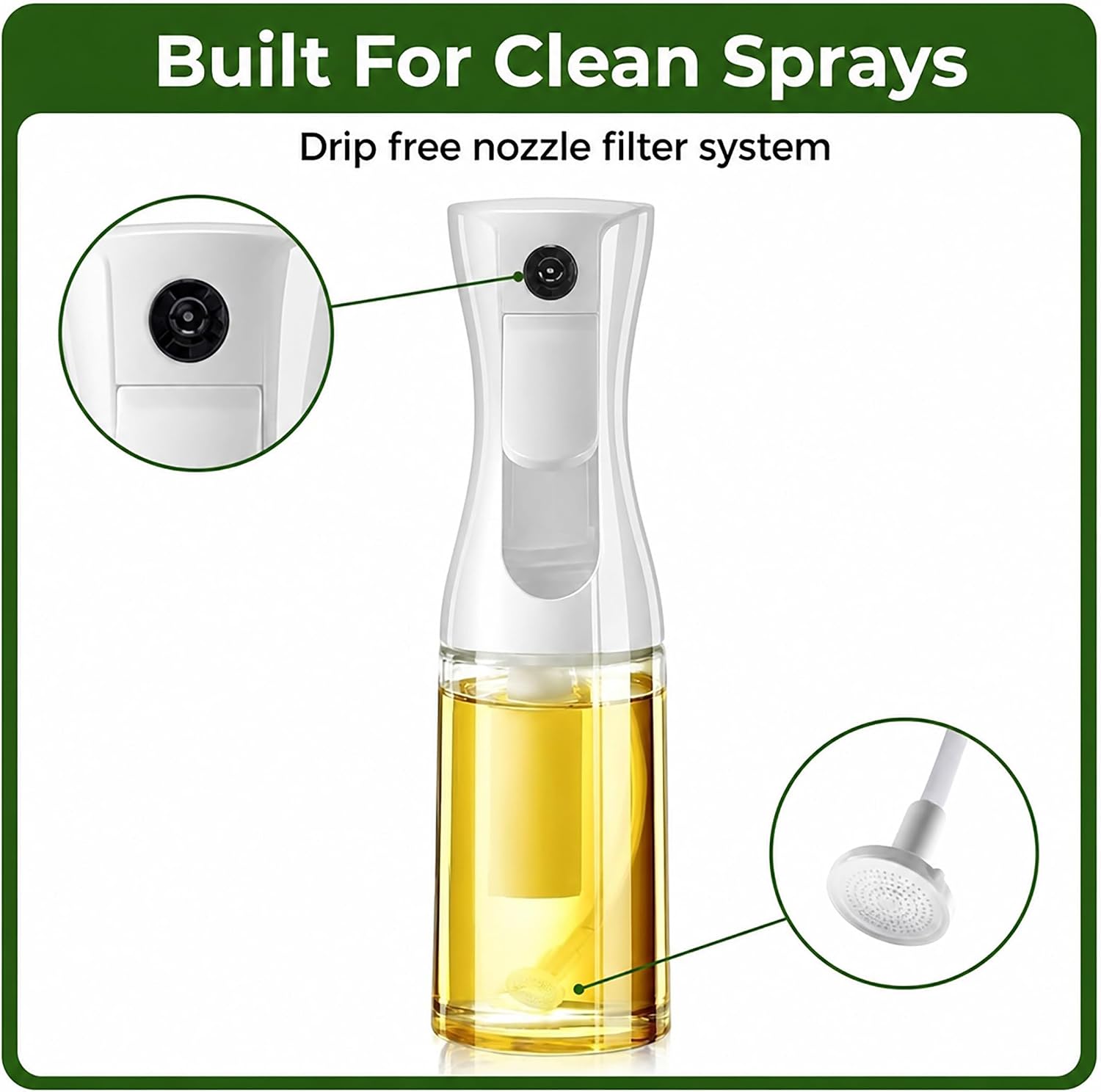 Распылитель для масла для приг – обзор и цена Oil Mister Spray Bottle