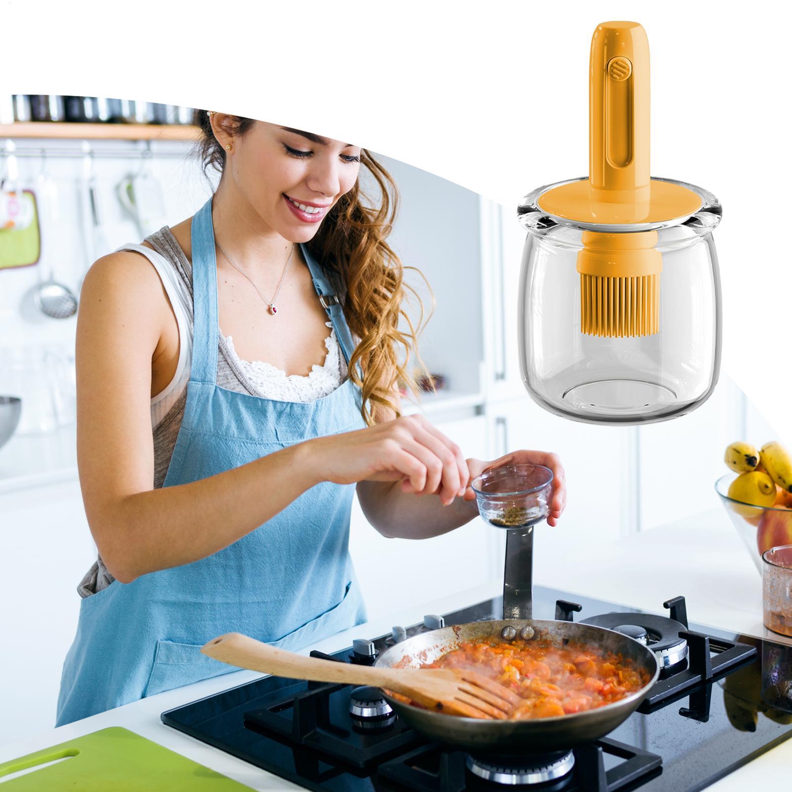 Диспенсер для масла, силиконов – обзор и цена Kitchen Gadgets Dispenser Brush Holder