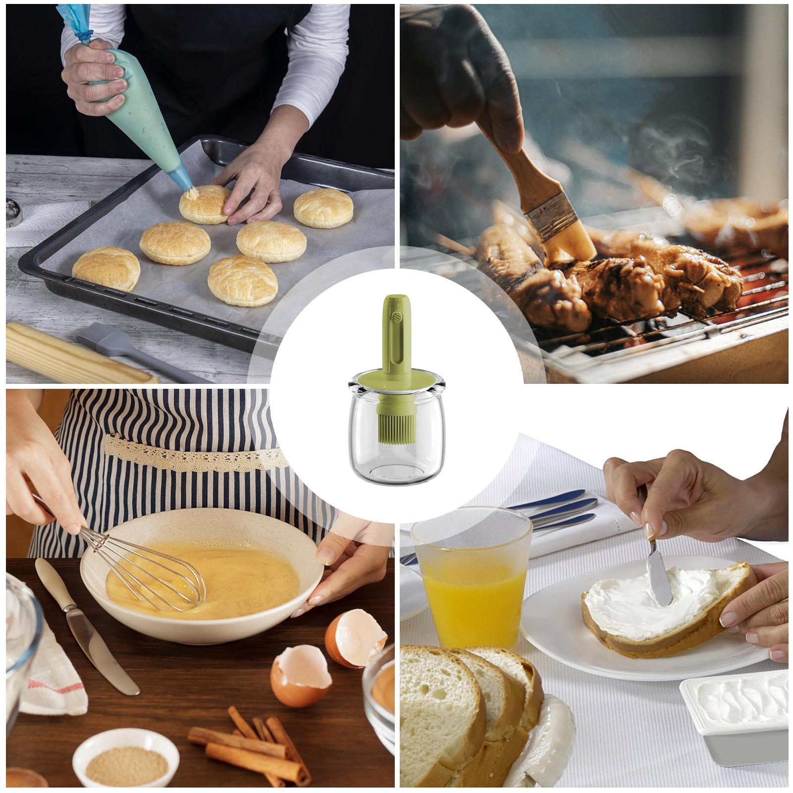 Диспенсер для масла, силиконов – обзор и цена Kitchen Gadgets Dispenser Brush Holder